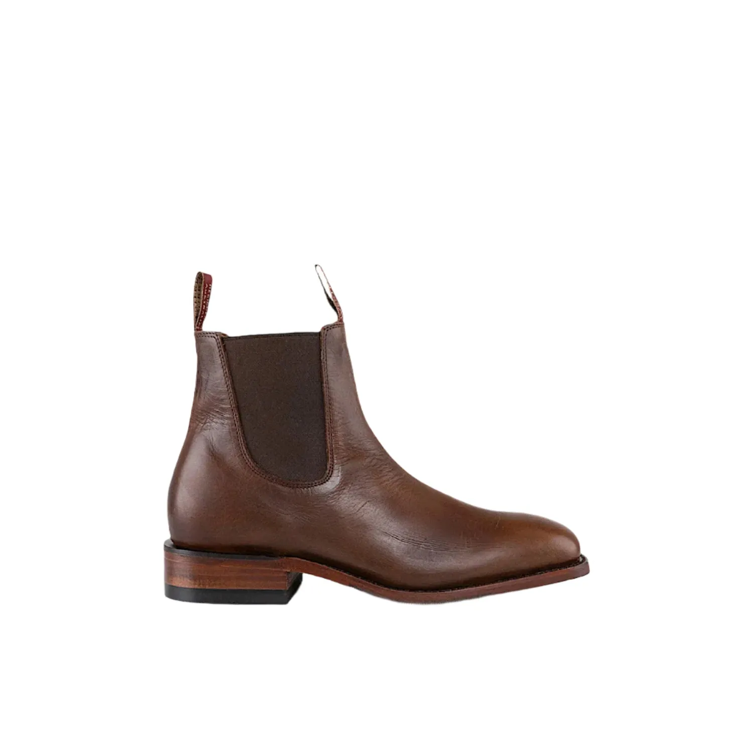 Ringers Western Men's Kununarra Boot - Burnt Brown