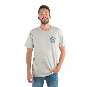 Ringers Western Men's Signature Bull Loose T-Shirt - Grey Marle/Navy