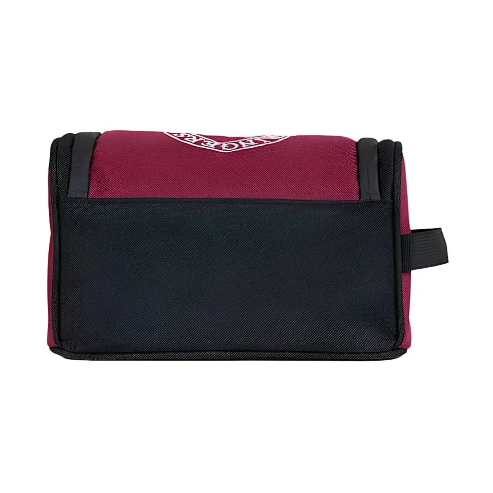 Ringers Western Occy Toiletry Bag - Burgundy / Black