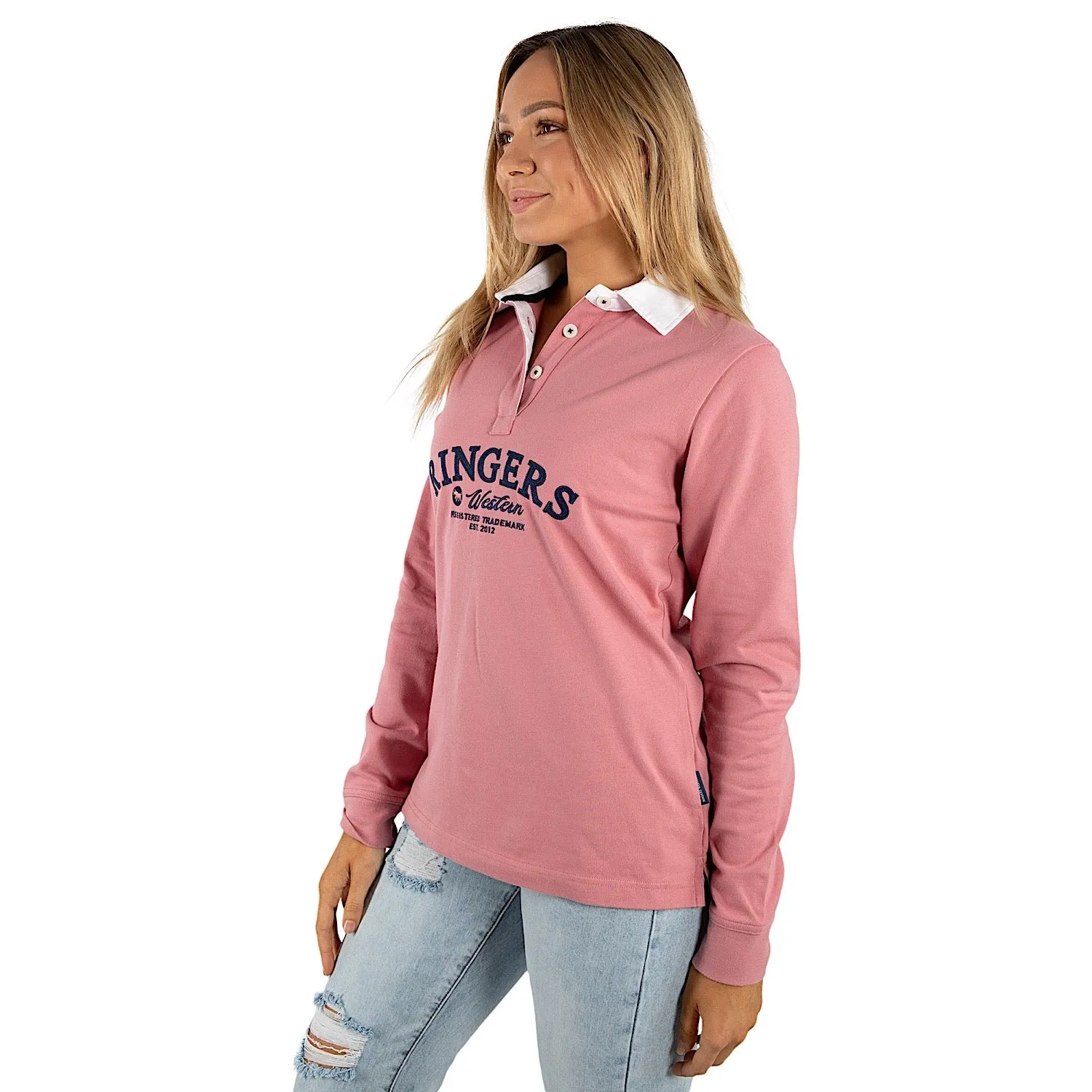 Ringers Western Portland Women's Rugby Jersey - Rosey Pink