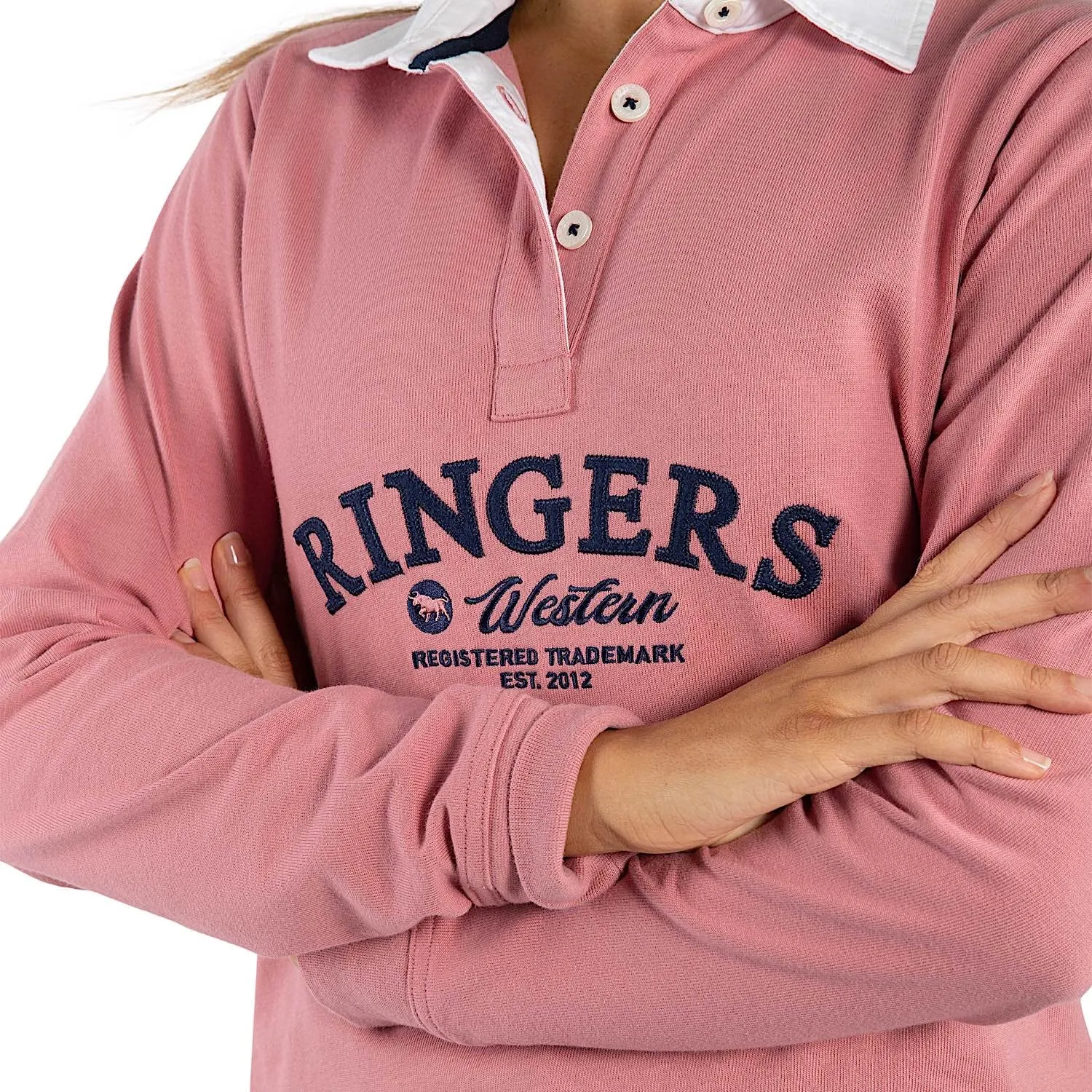 Ringers Western Portland Women's Rugby Jersey - Rosey Pink