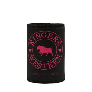 Ringers Western Signature Bull Stubby Cooler - Black/Melon
