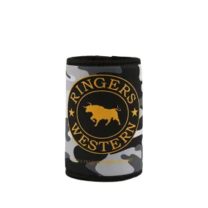 Ringers Western Signature Bull Stubby Cooler - Grey Camo