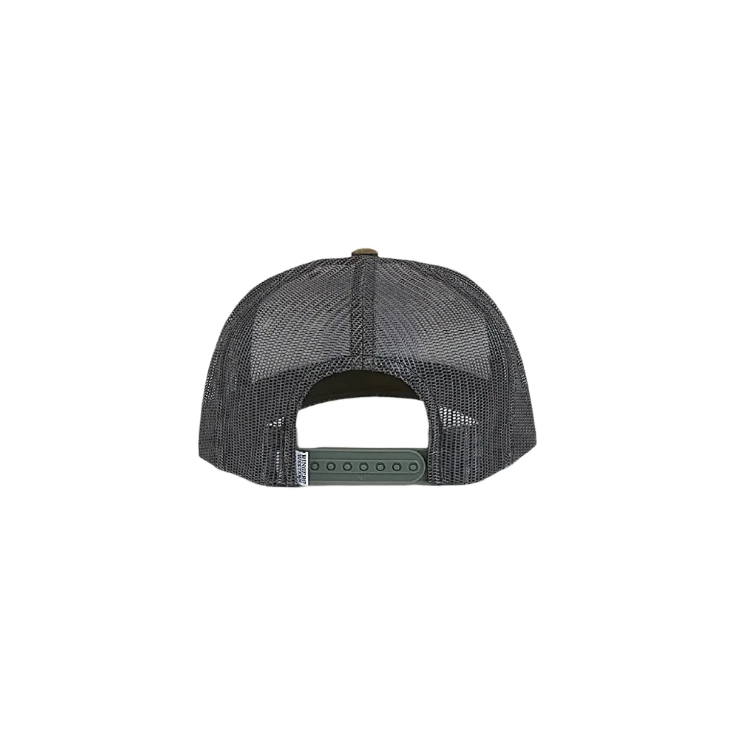 Ringers Western Signature Bull Trucker Cap - Army/Off White