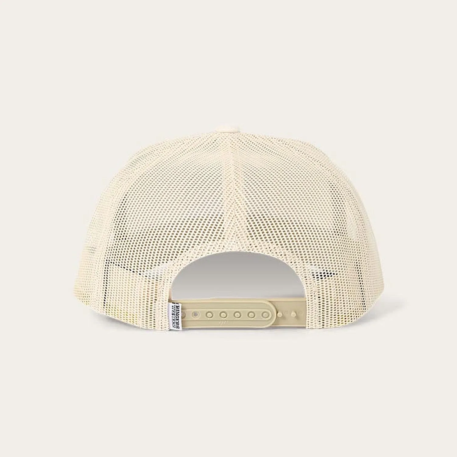 Ringers Western Signature Bull Trucker Cap - Beige/Clay