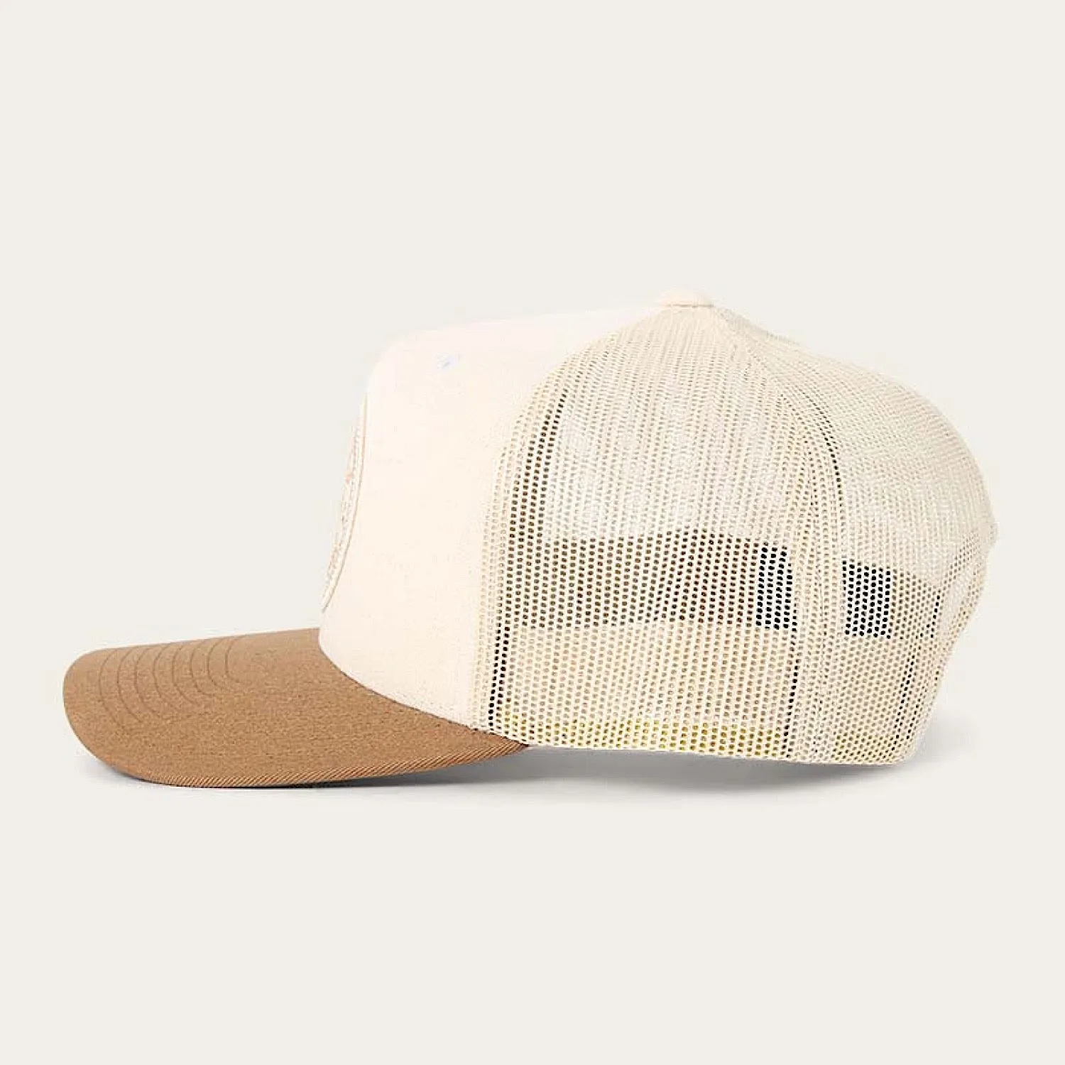 Ringers Western Signature Bull Trucker Cap - Beige/Clay
