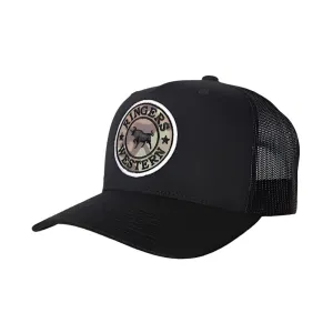 Ringers Western Signature Bull Trucker Cap - Black / Camo