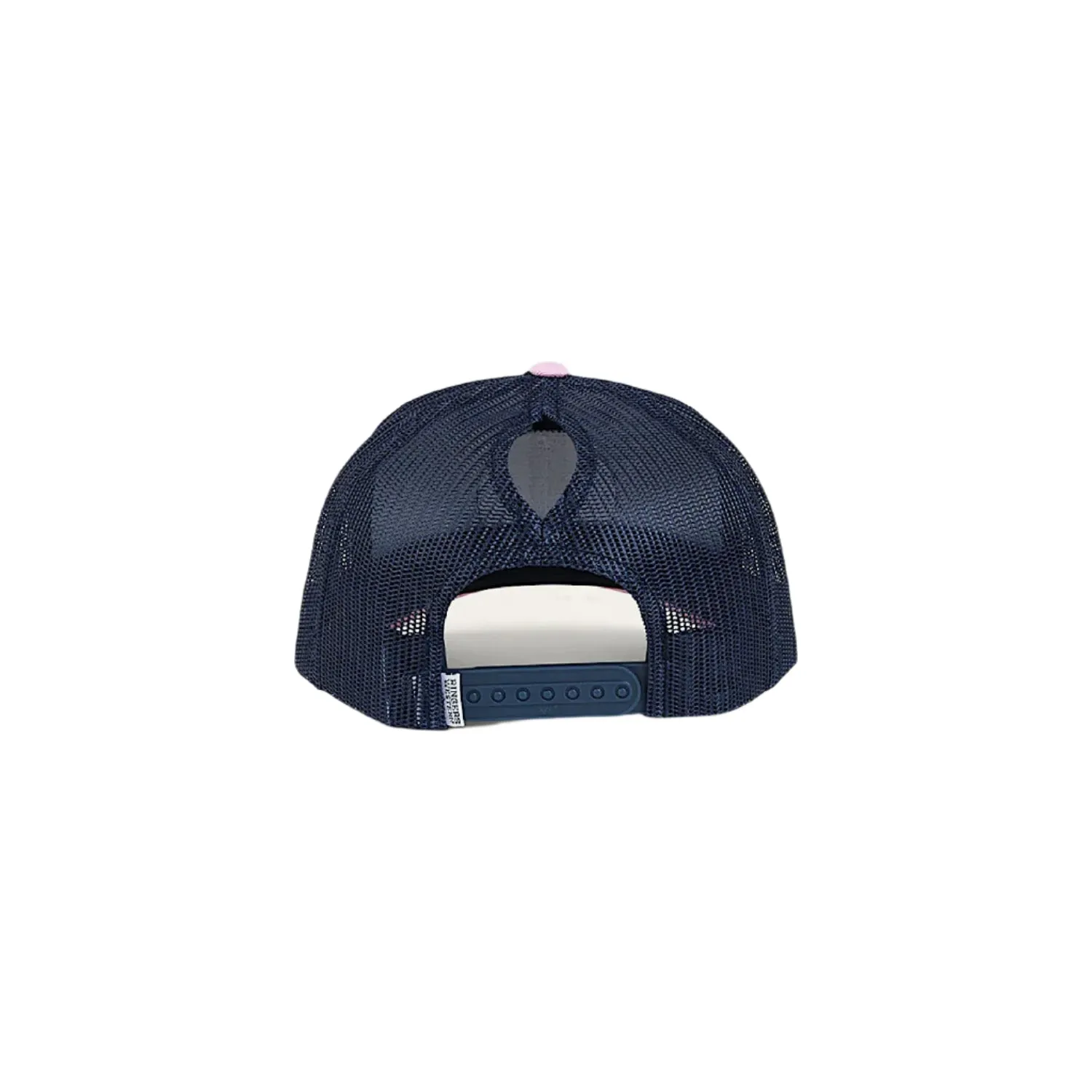 Ringers Western Tara Ponytail Trucker Cap - Navy/Pastel Pink