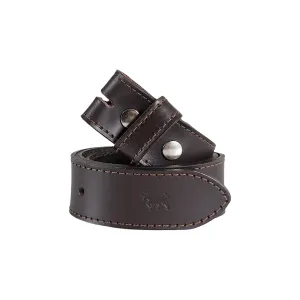 Ringers Western Tibbs Leather Belt Strap - Dark Chocolate