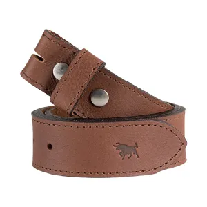 Ringers Western Tibbs Leather Belt Strap - Walnut