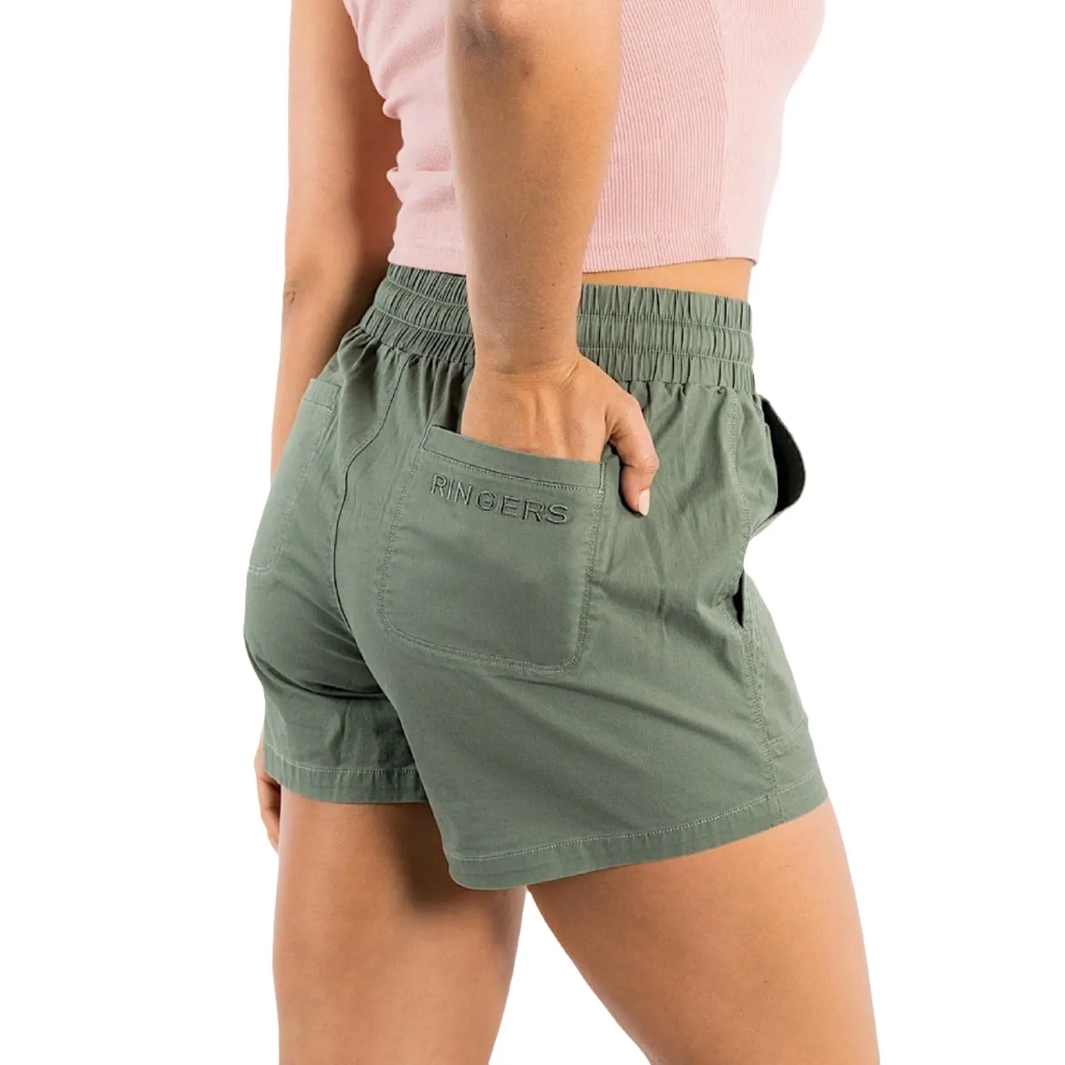 Ringers Western Womens Essentials Short Khaki