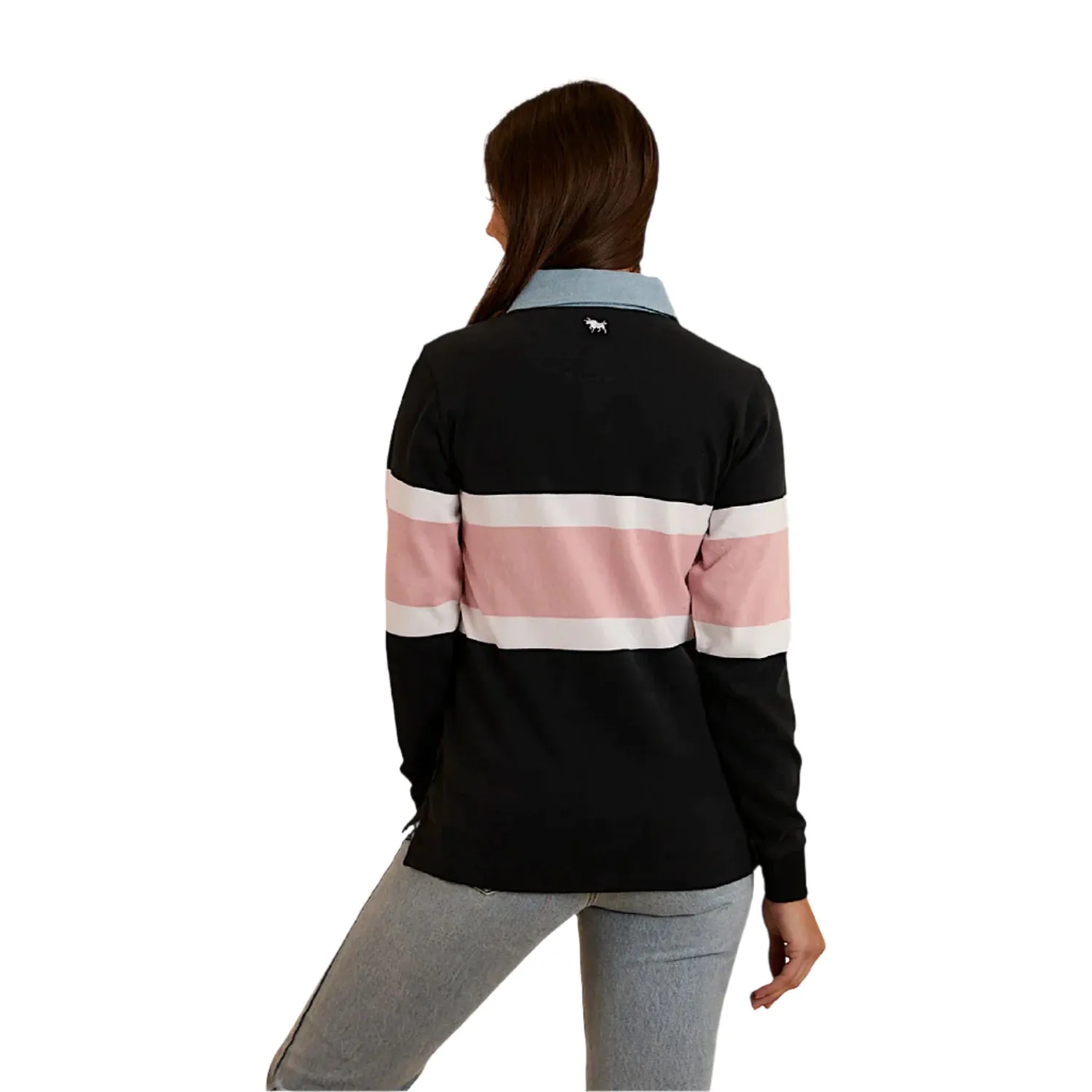 Ringers Western Women's Pearson Rugby Jersey - Black