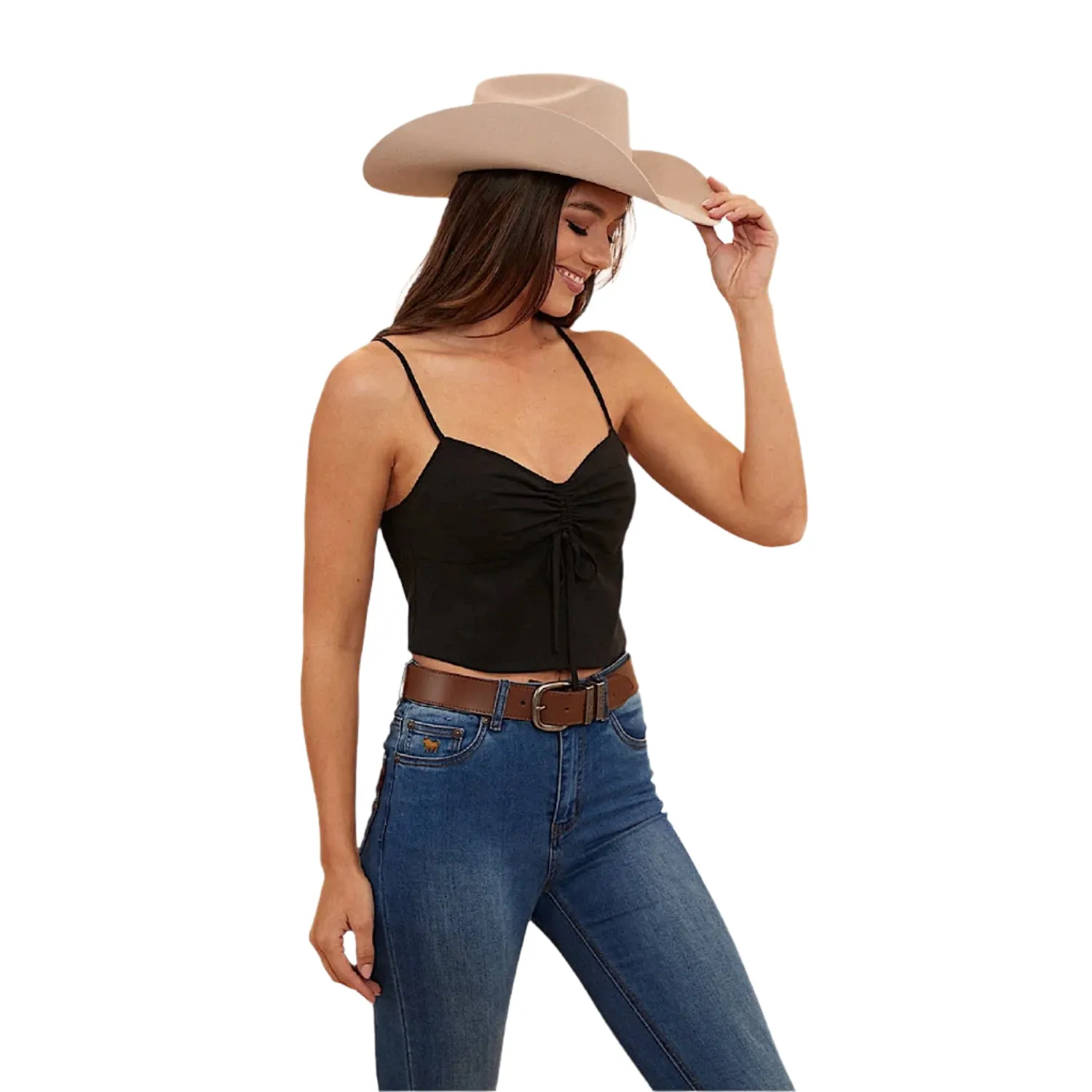 Ringers Western Women's Posie Cami Top - Black