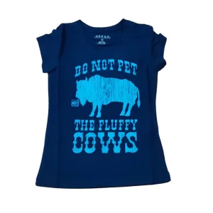 Roper Girls Five Star Collection S/S Tee Solid Blue