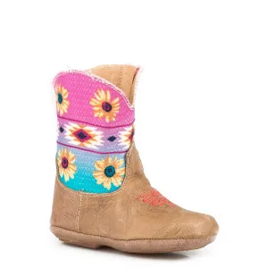 Roper INFANT Cowbaby Daisy Boot Tan