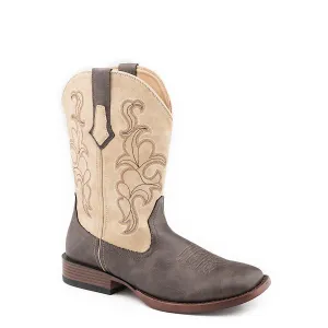 Roper Little Kids Blaze Boot - Brown/Tan