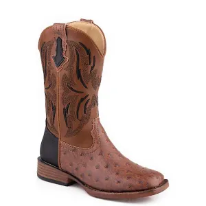 Roper LITTLE Kid's Dalton Brown/Tan