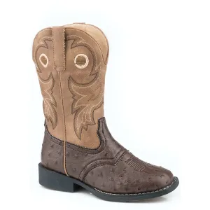 Roper LITTLE KIDS Daniel Boot Brown Tan