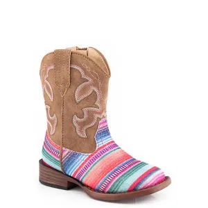 Roper LITTLE KIDS Glitter Serape/Tan
