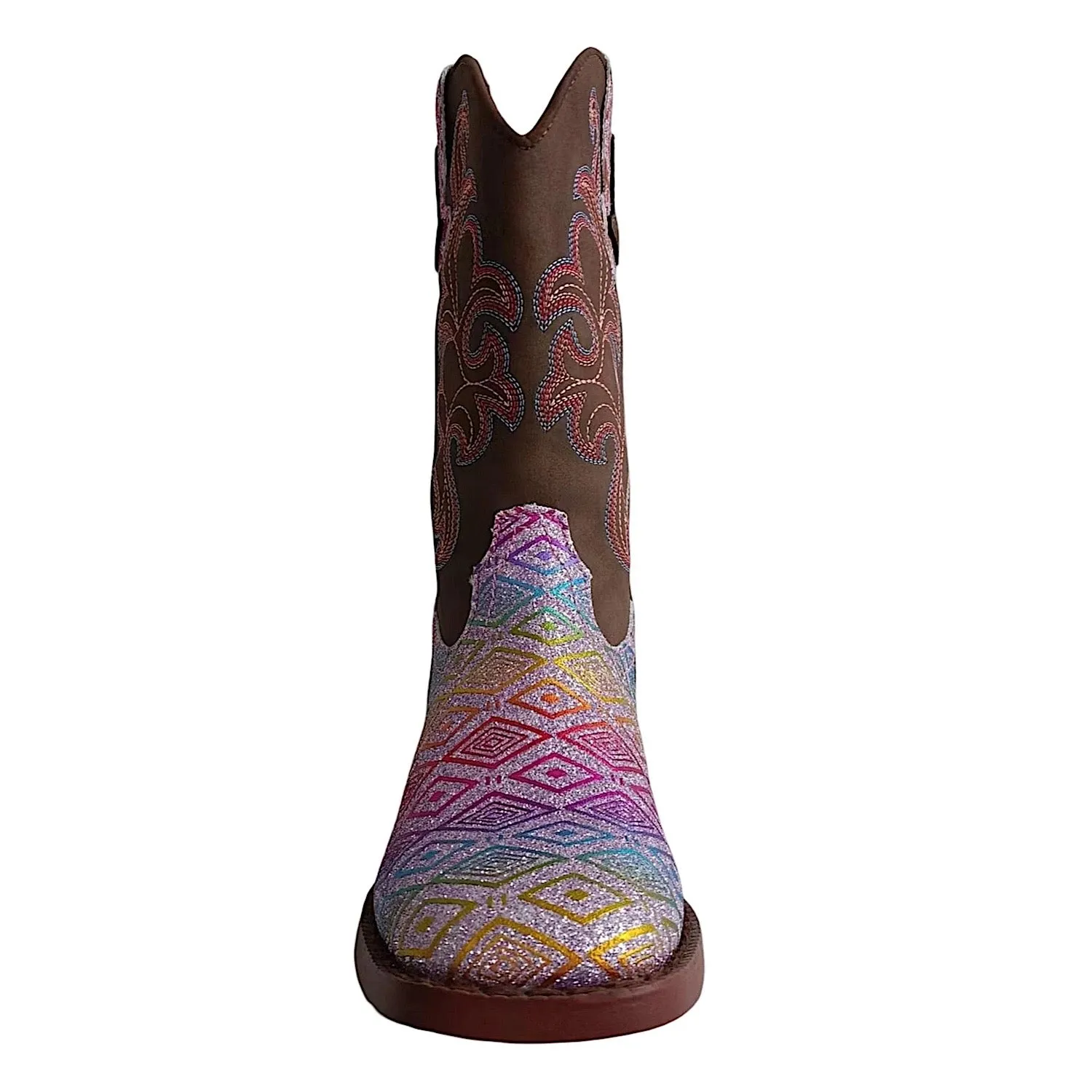 Roper Little Kids Maya Aztec Glitter - Pink