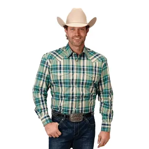 Roper Mens Amarillo Collection L/S Shirt Plaid