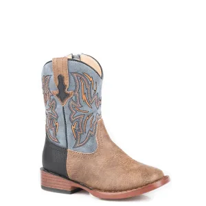 Roper TODDLER Dalton Boot Tan/Blue