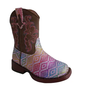 Roper TODDLER Maya Aztec Glitter - Pink