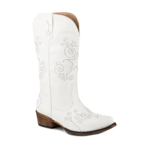 Roper Women's Aster Snip Boot White