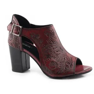 Roper Women's Mika Closed Back - Red Leather