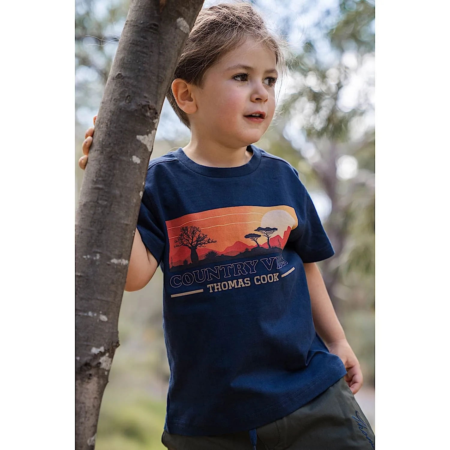 Thomas Cook Boys Boab Tree S/S Tee Navy