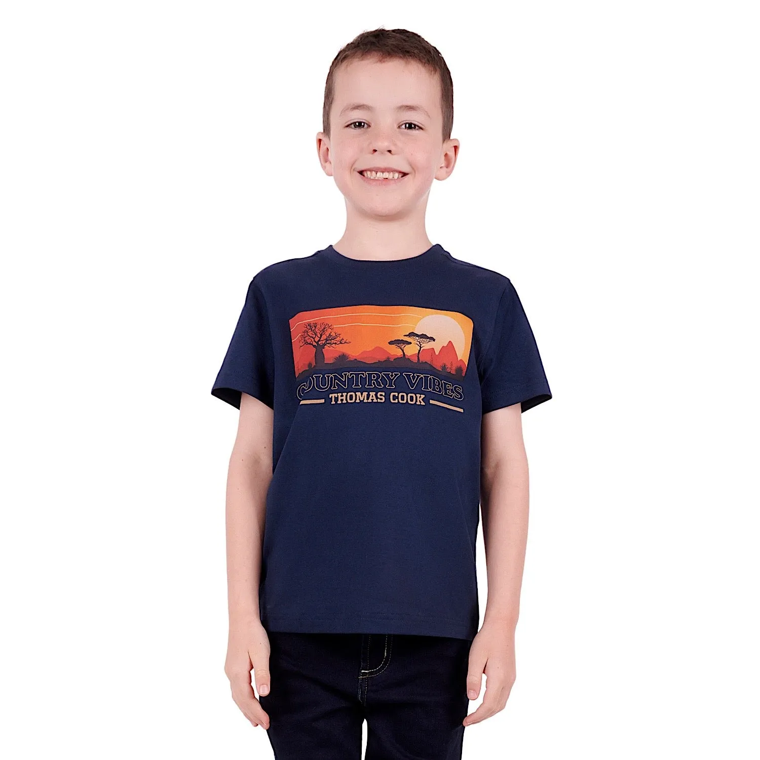 Thomas Cook Boys Boab Tree S/S Tee Navy