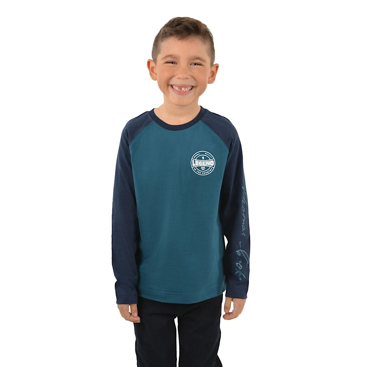 Thomas Cook Boys Legend In The Country Tee Navy/Ocean
