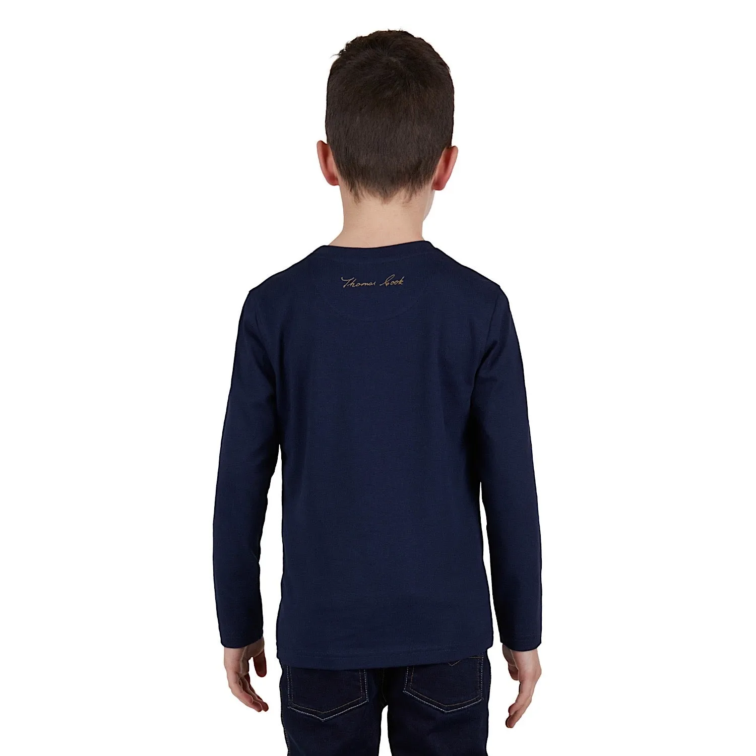 Thomas Cook Boys Sunset Long Sleeve Tee - Navy