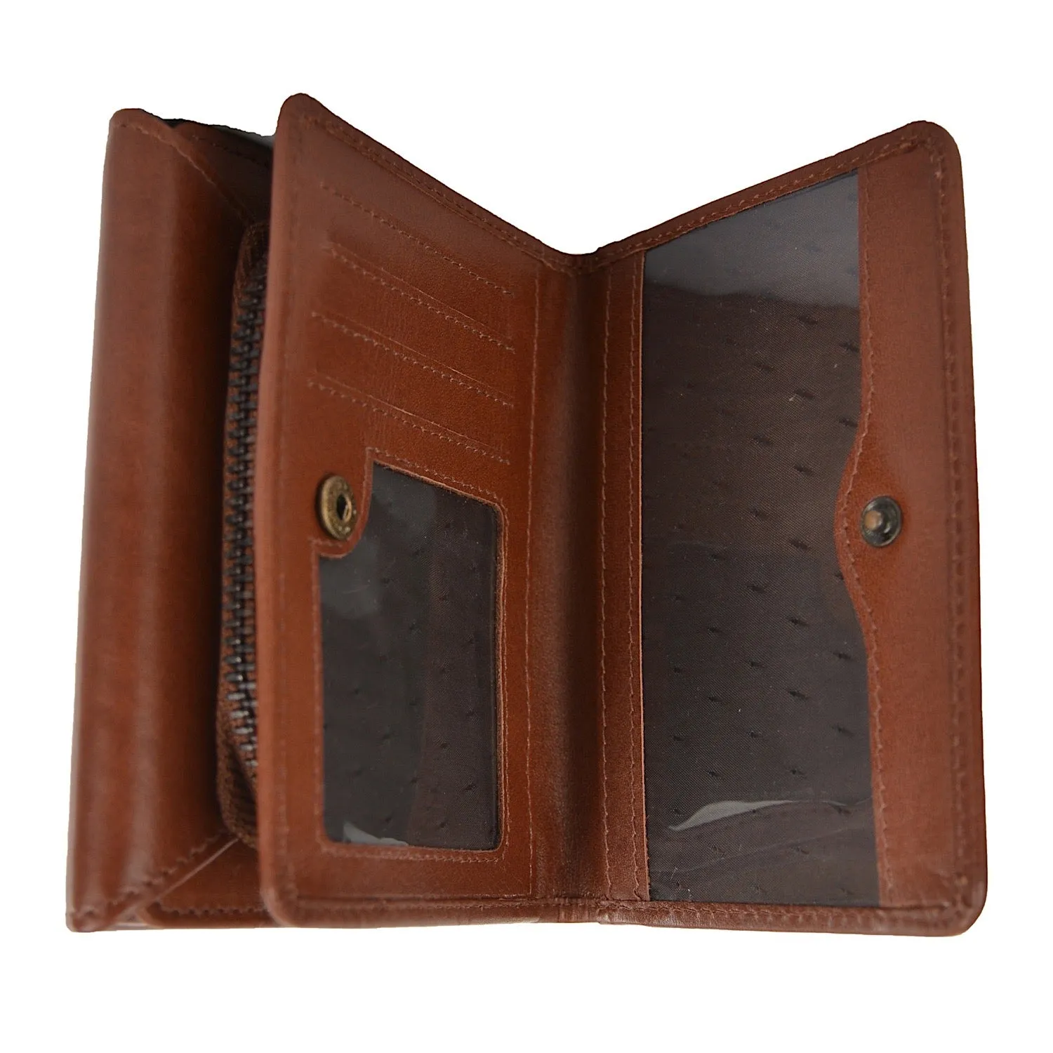 Thomas Cook Cootamundra Zip & Snap Wallet Tan Small