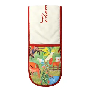 Thomas Cook Farm Friends Double Oven Glove Farmyard