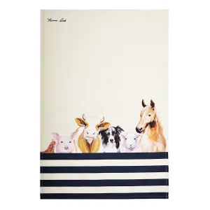 Thomas Cook Farm Friends Tea Towel Animal Friends