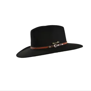 Thomas Cook Fitzroy Wool Felt Hat - Black