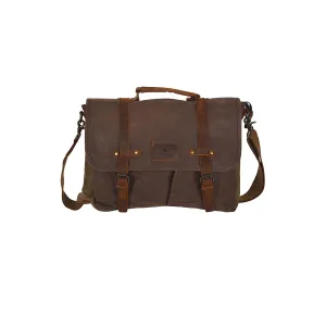 Thomas Cook Gundaroo Messenger Bag Coffee