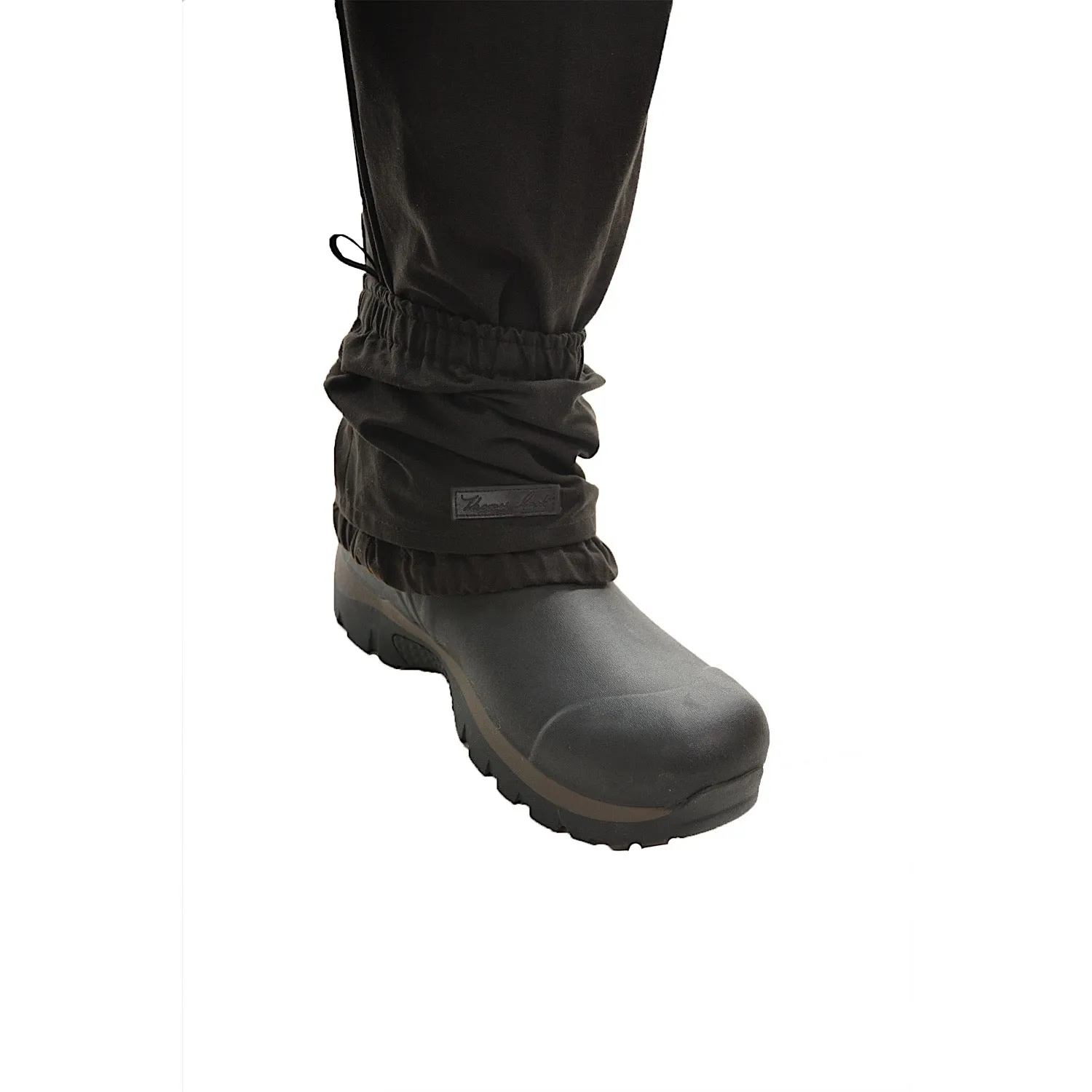 Thomas Cook High Country Bushman Short Oilskin Gaiters Rustic Mulch