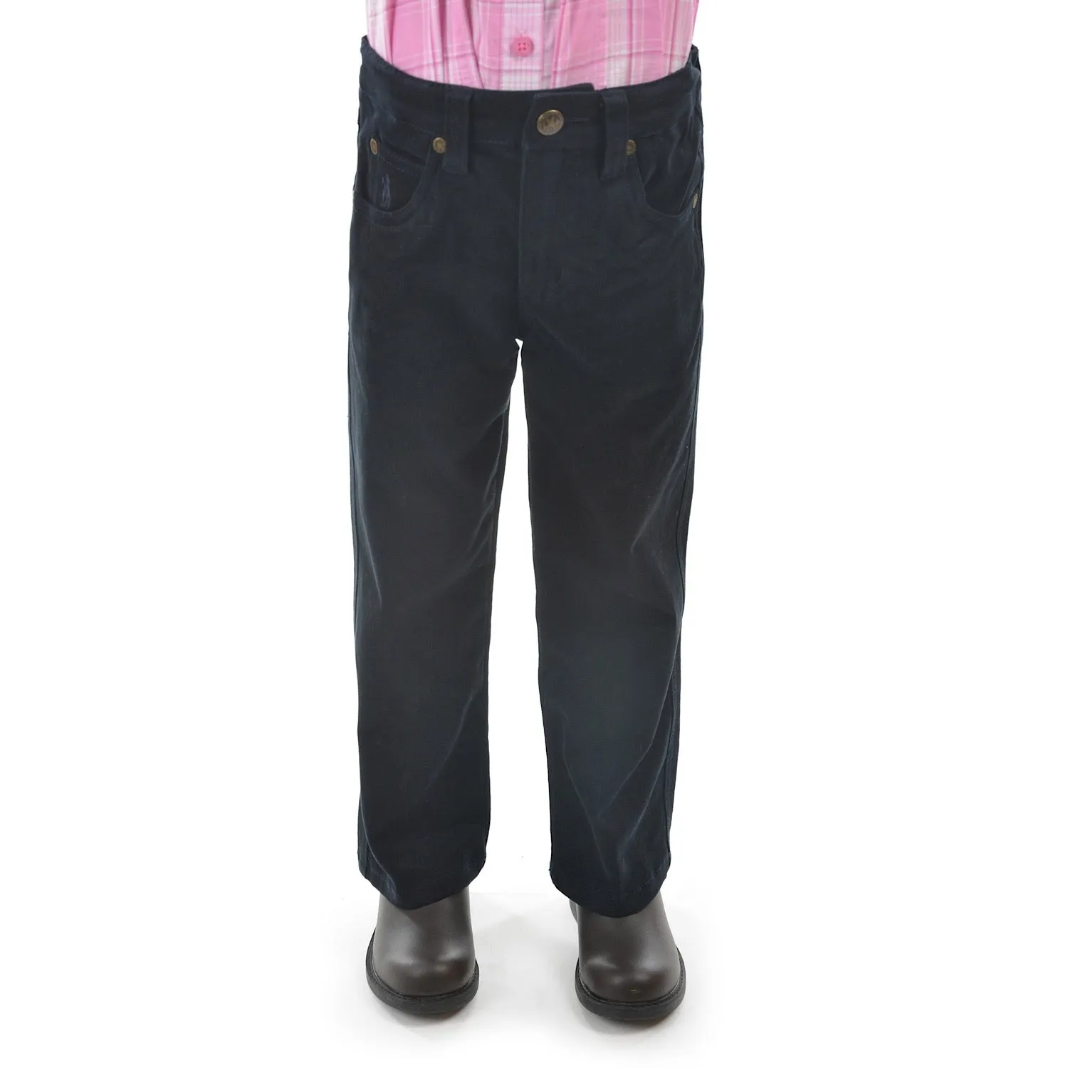 Thomas Cook Kid's 9oz Stretch Moleskin Jean - Navy