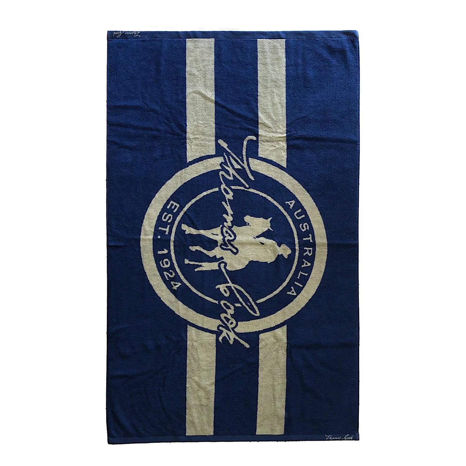 Thomas Cook Logo Towel Navy/Tan