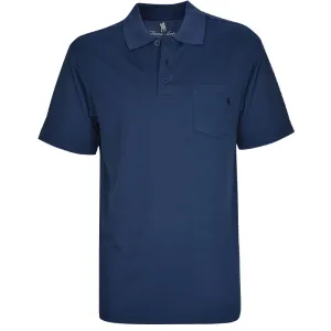 Thomas Cook Men's Bamboo 1 Pocket Polo - Navy