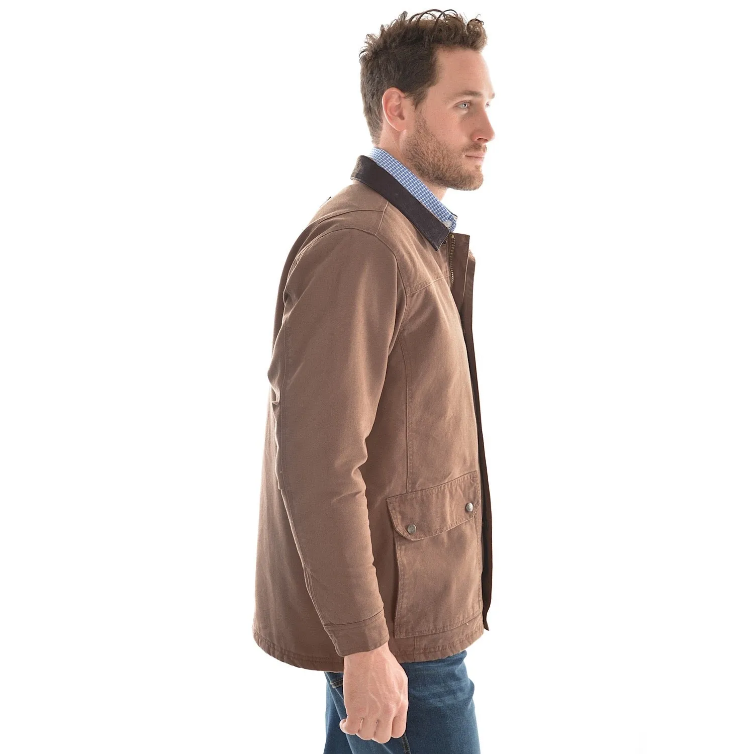 Thomas Cook Men's Canvas Jacket - Dark Tan
