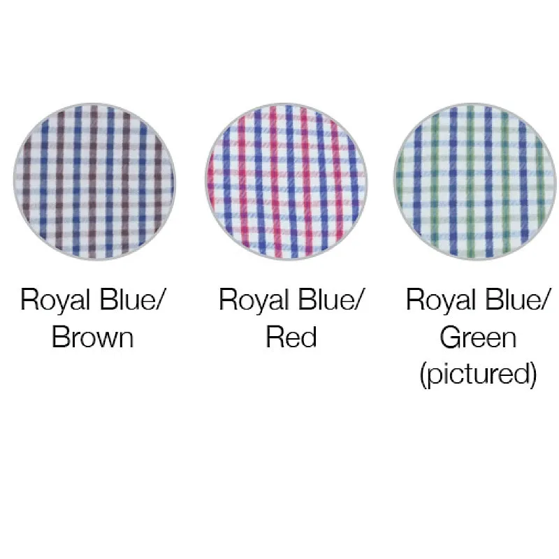 Thomas Cook Men's Classic Wentworth Check Shirt - Royal Blue/Red