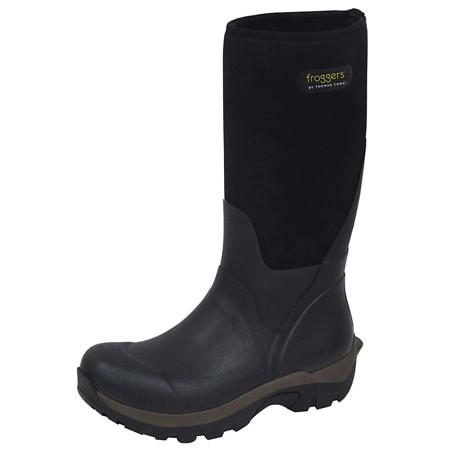 Thomas Cook Mens Froggers Long Work Boot Black