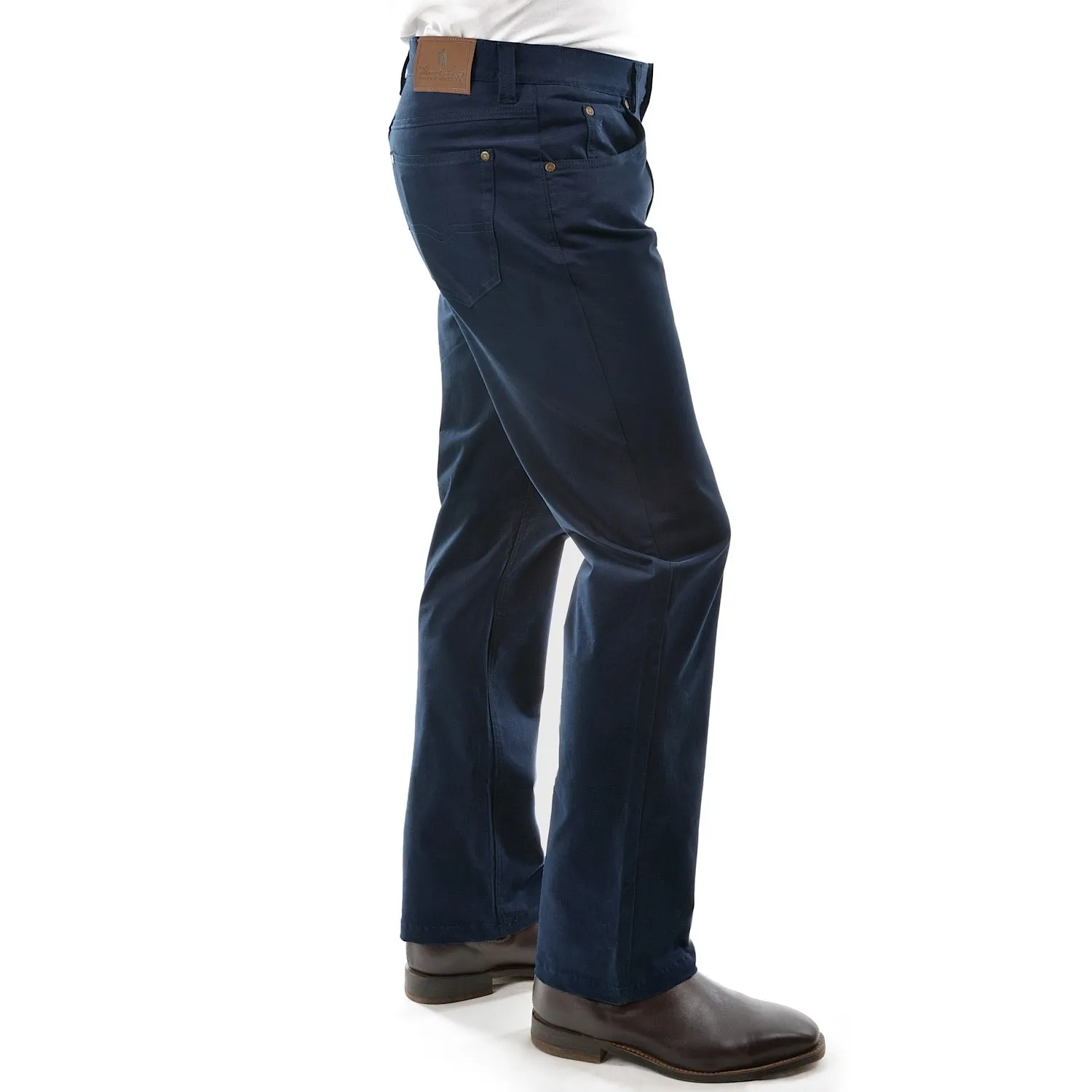 Thomas Cook Men's Jake Comfort Waist Jeans Dark Navy 32" Leg