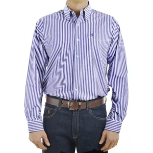 Thomas Cook Men's Lawson Striped Shirt - Blue/White