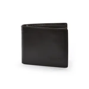 Thomas Cook Men's Leather Edged Wallet - Dark Brown