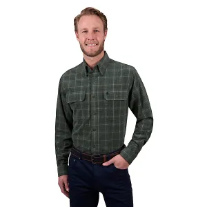 Thomas Cook Men's Leo Thermal Check Shirt - Green