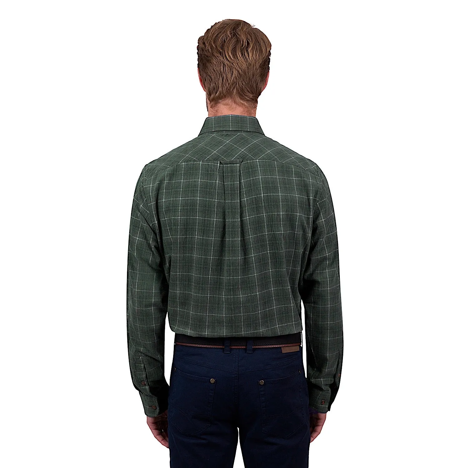 Thomas Cook Men's Leo Thermal Check Shirt - Green